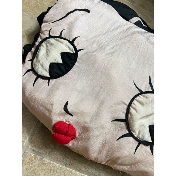 Rare Vintage Betty Boop Cartoon Throw Pillow Or Wall Hanging Play By Play Toys - Picture 4 of 8